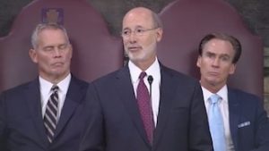 Gov. Tom Wolf addresses joint legislative session on opioids on September 28