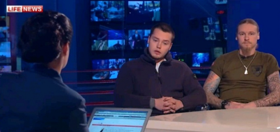 Alexei Milchakov, giving an interview to Russia’s Life News channel in 2015